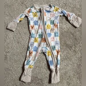 Little Sleepies Check Mates Zippy